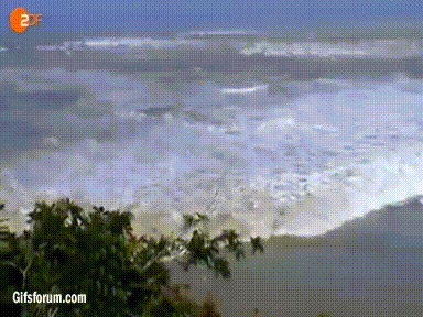 海啸 tsunami 格子 海浪