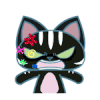 黑猫 骂人 气的发抖 边抖边骂