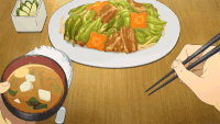 桌子 盘子 筷子 吃饭