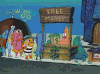 海绵宝宝 SpongeBob 交易 买卖 派大星 比基尼海滩 金钱 退货 排队