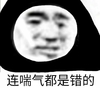 暴漫 熊猫头 连喘气都是错的 无奈 搞怪 逗