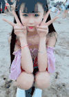 美女 气质 可爱 剪刀手