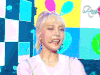 美女 金发 笑容 红唇