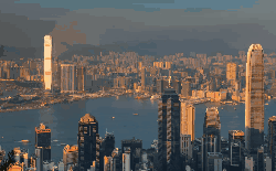 城市 延时摄影 旅游 维多利亚港 香港