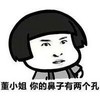 蘑菇头 周杰 大鼻孔 董小姐你的鼻子有两个孔