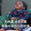 本特利 萌娃 无所谓也有点累我是午夜伤心的玫瑰 可爱 搞笑 逗