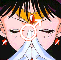 卡通 美少女 漂亮 发功