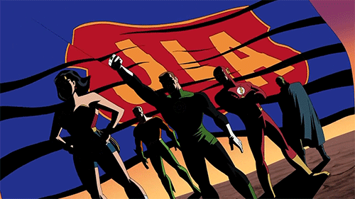 超人正义联盟 热血 英雄 卡通