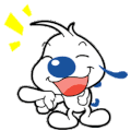 辛巴狗 大笑 可爱 肚子疼
