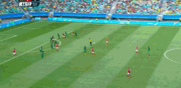 奥运会 里约奥运会 男足 尼日利亚 丹麦 赛场瞬间 戈麦斯 戈麦斯头球 扑救 头球