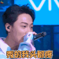 中国新说唱 ICE 秀的我头都疼 秀 赞 soogif soogif出品