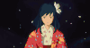 美女 漂亮 花朵 长头发