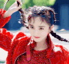 动态图 杨幂 杂志大片 女神 明星