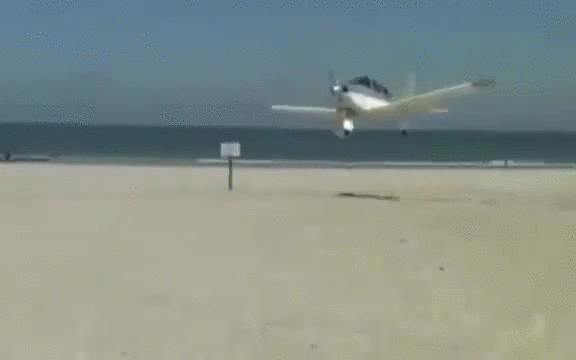 沙子 sand 飞机 着陆 滑翔