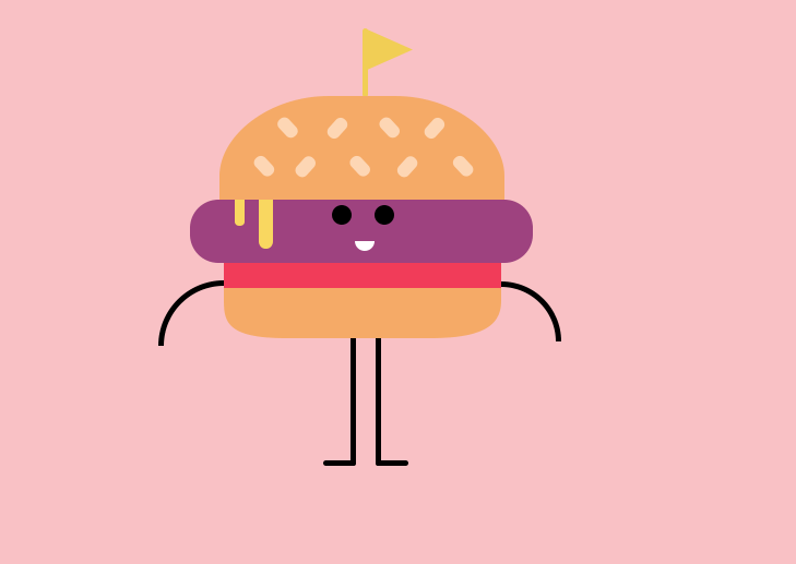 汉堡  美食 设计 艺术