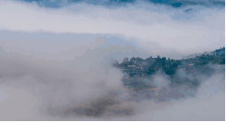 全球延时摄影 太行山 延时摄影 雾气 风景