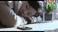 美女 睡醒 睁眼 眼睛