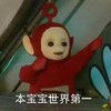 天线宝宝 萌娃 可爱 本宝宝世界第一