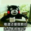 难道还要我教你怎么来泡我吗？ 熊本熊 红脸蛋 洗澡 毛巾