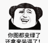 金馆长 你头都变绿了 还拿来装逼了 笑话