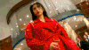 霸气  美女 红衣 脱衣