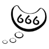 文字 666 气泡文字 斗图  得瑟