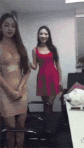 美女 打招呼 女神 性感
