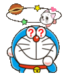 哆啦A梦 问号 转圈 思考 铃铛