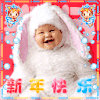 新年春节 开心 祝福 新年快乐