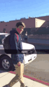 该死 damn 走路
