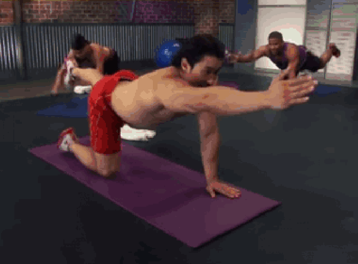 瑜伽 健身 运动 腹部训练