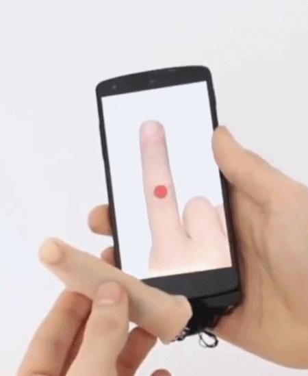 动态GIF表情图_表情手指_手指GIF动图-SOO男孩包手指小哭突然图片