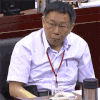 柯文哲 锤桌子 恶搞 气愤 波卡事件