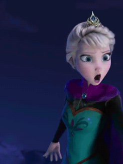 冰雪奇缘艾莎  开心 自信 迪士尼 惊讶 动画电影 Frozen Disney