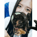 猫咪 美女 闪动 长头发