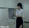 张度妍 女神 大长腿 弯腰