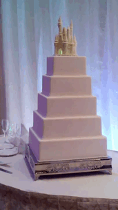 蛋糕 迪士尼 投影 公主