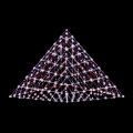 设计 黑色 光点 立体 三角形