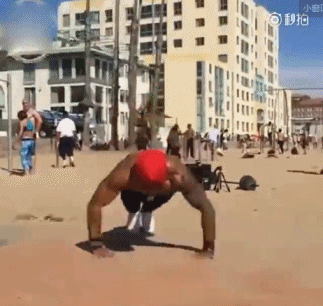 运动 黑人 沙滩 极限