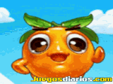 橙子 水果 动画 可爱