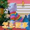 萌宠 狗 博美 怎么肥事 懵圈 soogif soogif出品