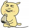搞笑 吹风机 猥琐 斗图
