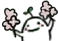 卖萌 送你一朵花 恶搞 可爱