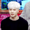 GOT7 银发 吐舌头 可爱