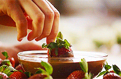 草莓 strawberry 巧克力 甜点 创意