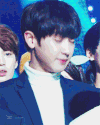 朴灿烈 EXO 甩头 可爱 chen