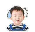 宋民国 萌娃 可爱 发呆