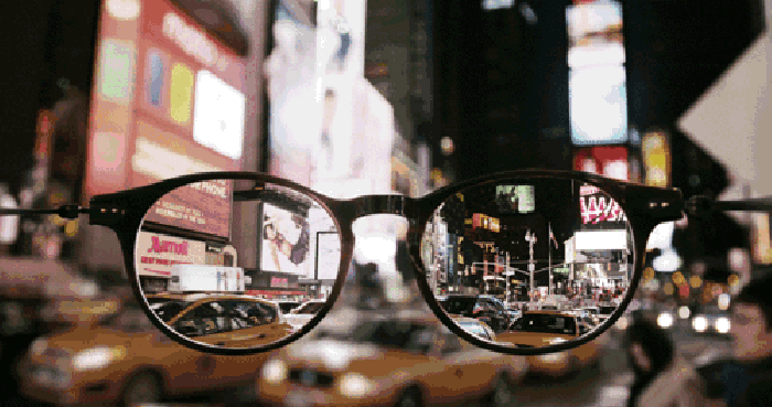 Cinemagraph 眼镜 都市 创意