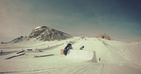 人物 滑雪 高难度 雪山