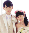 情侣 婚礼 漂亮 开心